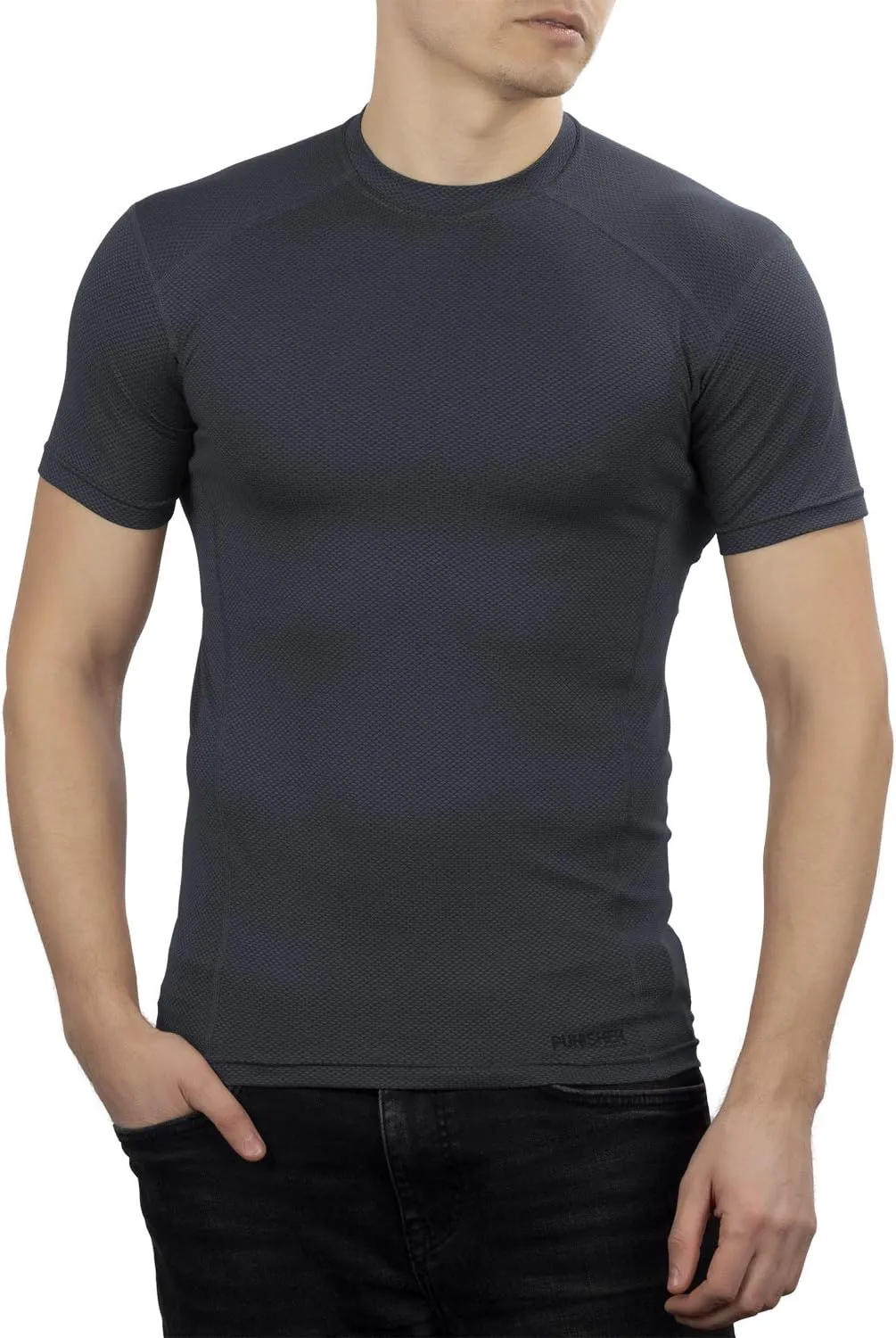 281Z Mens Military Moisture Wicking Base Layer T-Shirt - Tactical Training Army Professional - Polartec Delta - Odor Resist