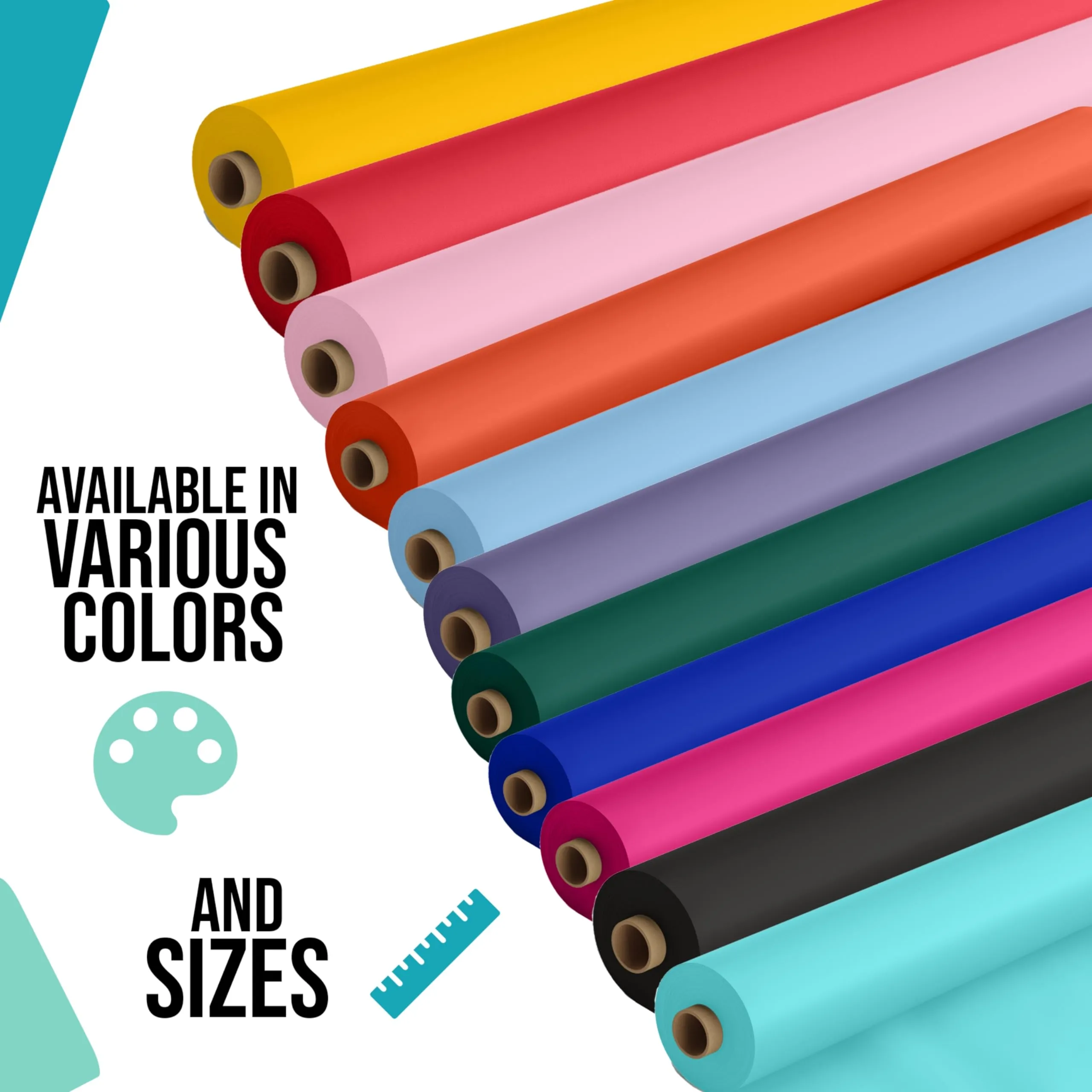 40 In. x 300 Ft. Premium Dark Green Table Roll