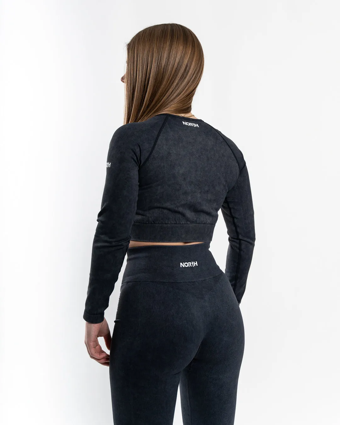 Acid Black • Long Sleeve Top
