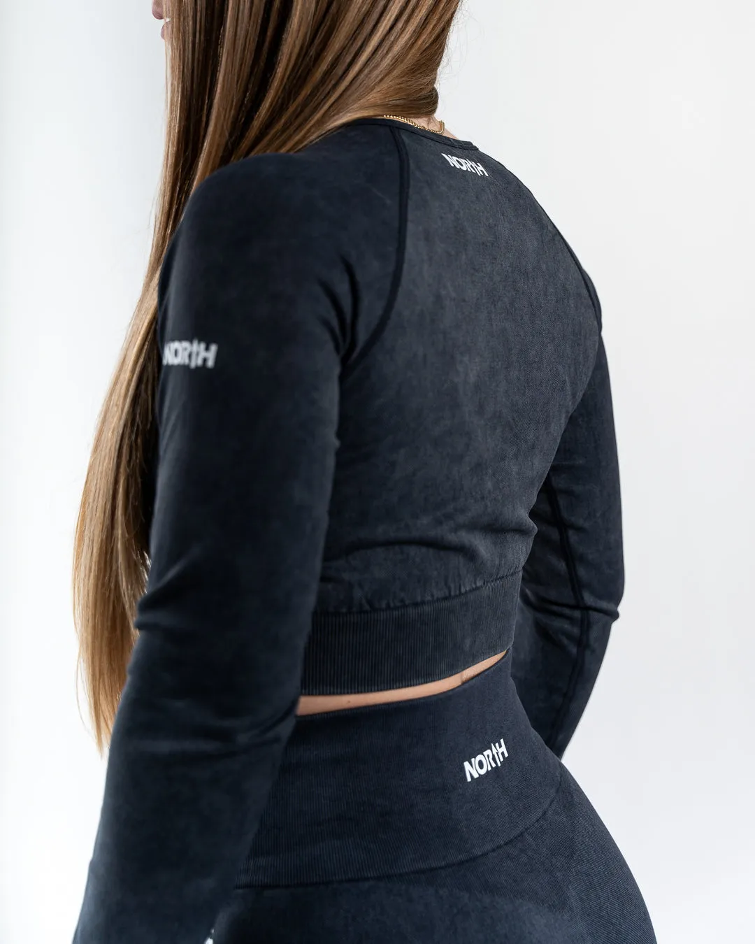 Acid Black • Long Sleeve Top
