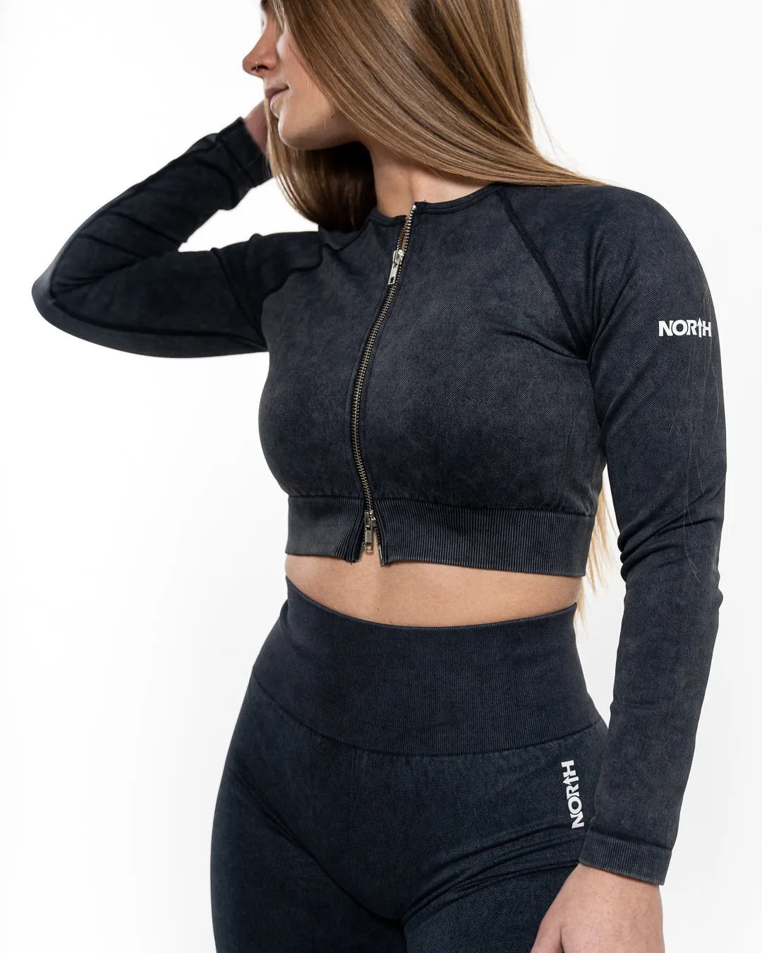 Acid Black • Long Sleeve Top