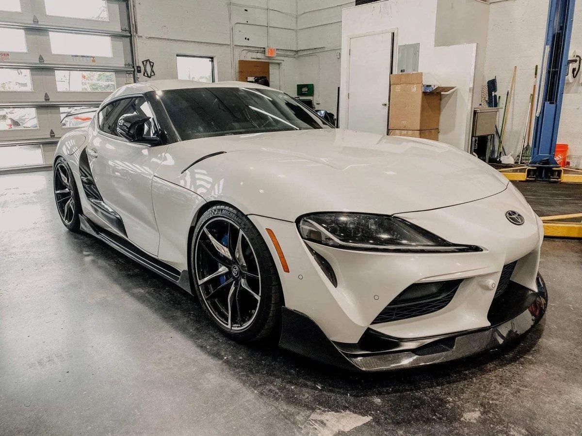 Aero Republic Carbon Fiber Side Skirts AG Style For Toyota Supra A90 GR