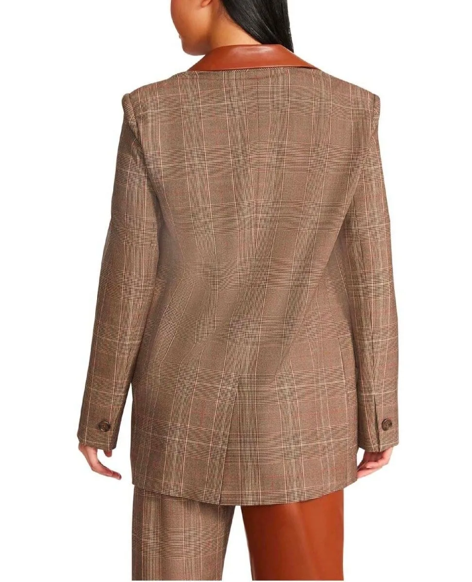 Audrey Vegan Blazer Chicory Coffee