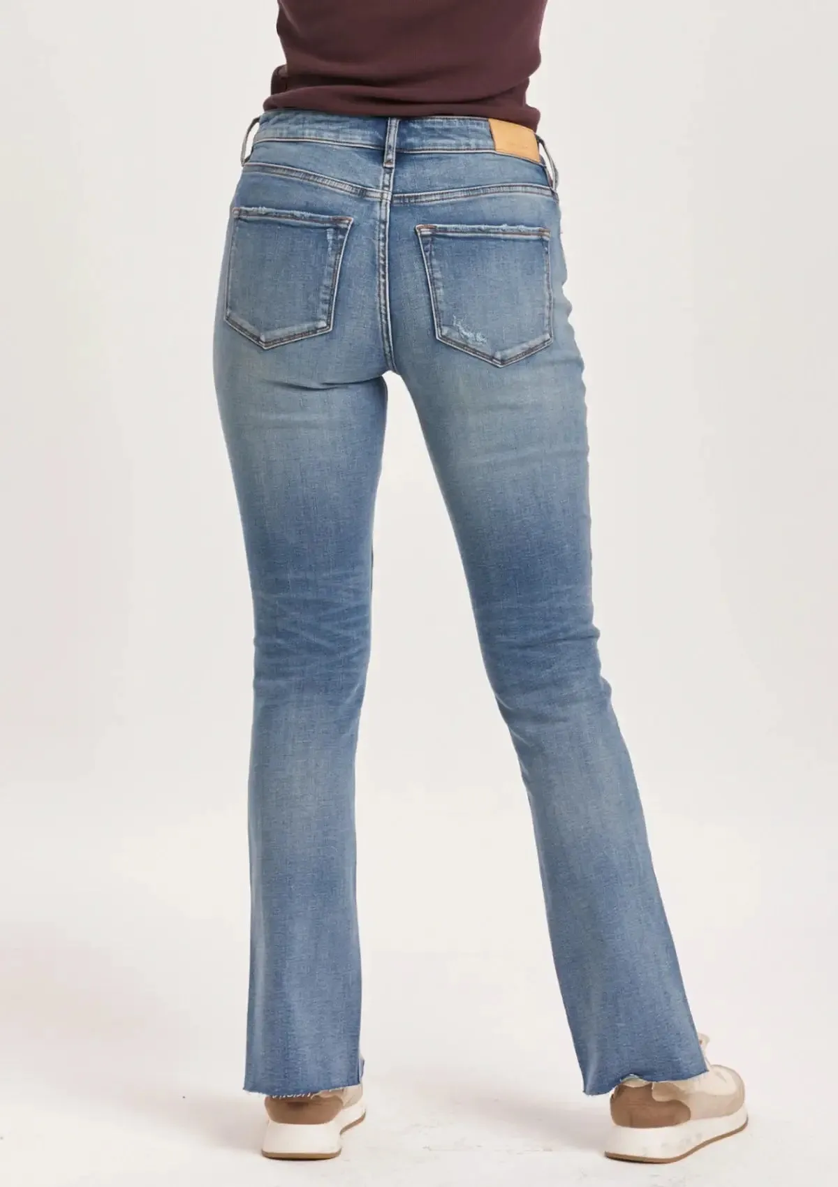 Blaire High-Rise Straight Jeans - Bossa