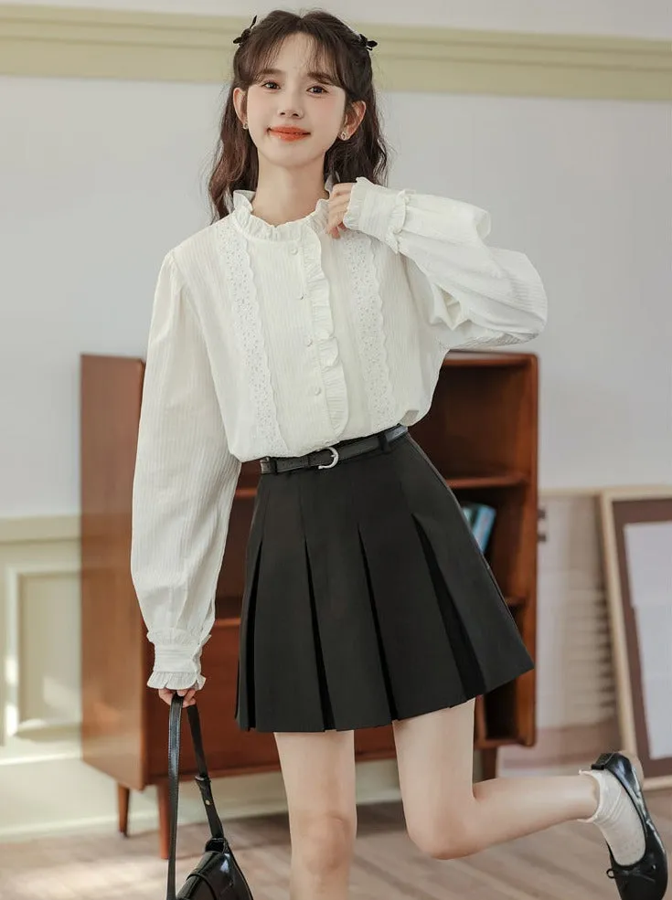 Blouse Girly Lace Elegant