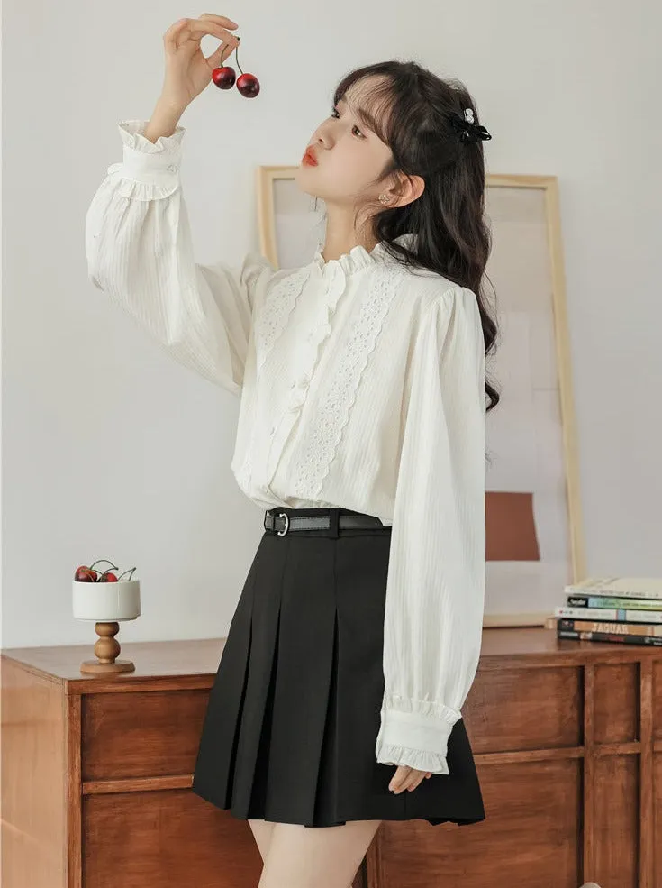 Blouse Girly Lace Elegant