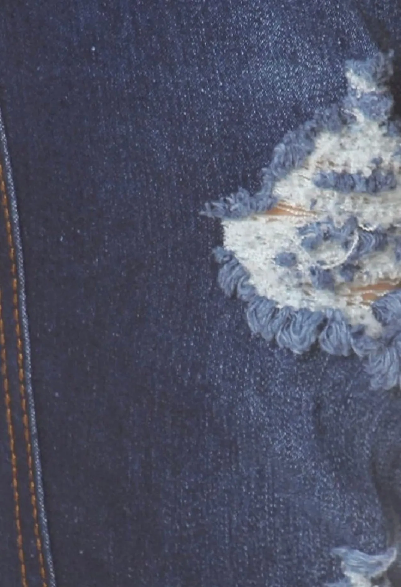 Brenda’s Distressed Denim Jeggings