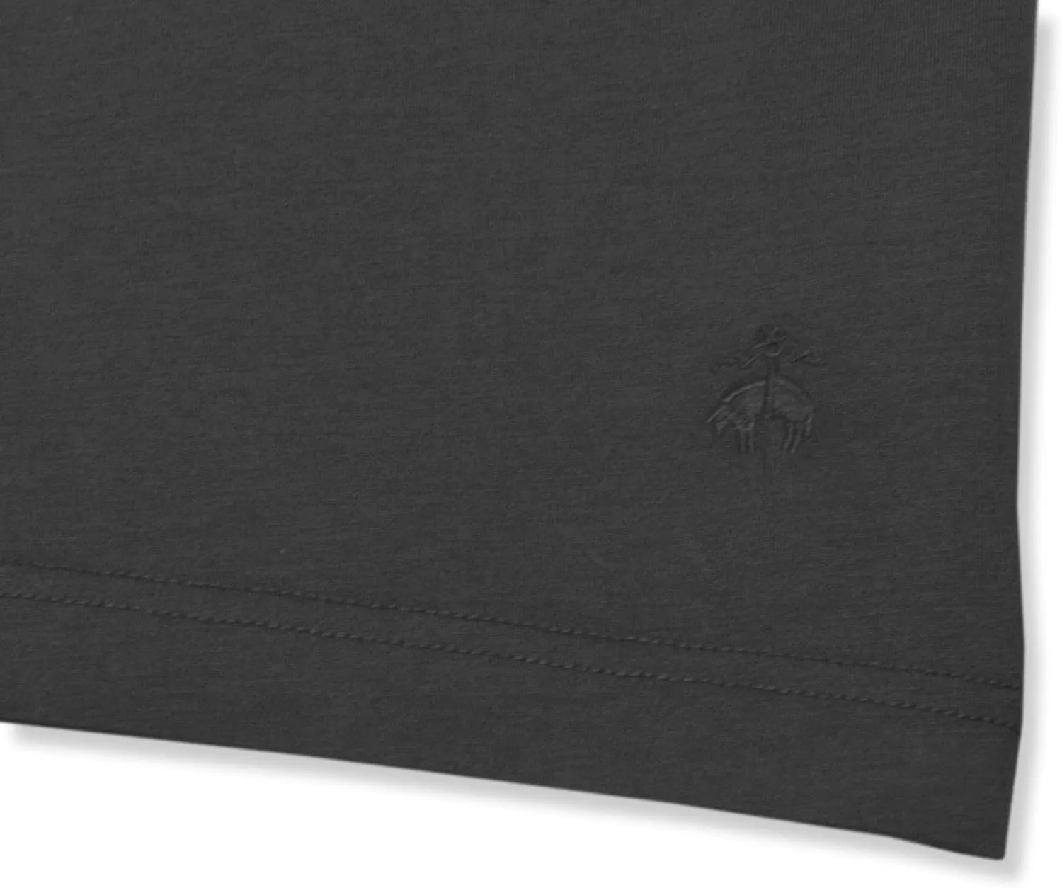 Brooks Brothers Men's Supima Cotton Golden Fleece Embroidery Crewneck Pocket Tee T-Shirt,