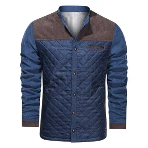 Casual Men's Patchwork Jacket