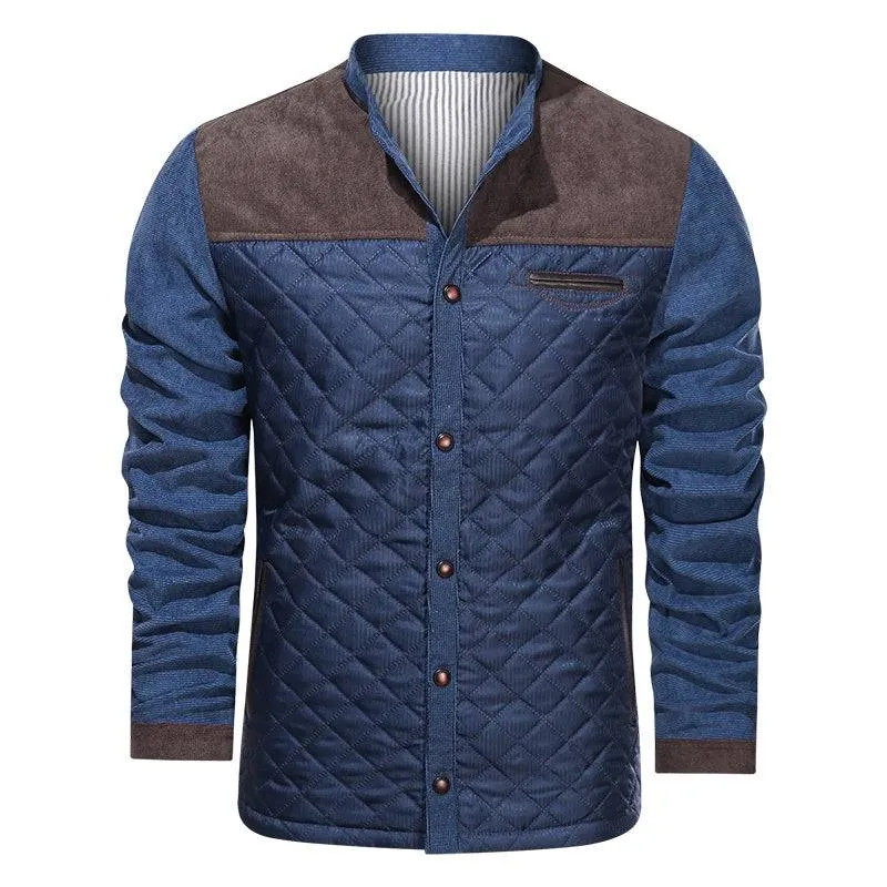 Casual Men's Patchwork Jacket