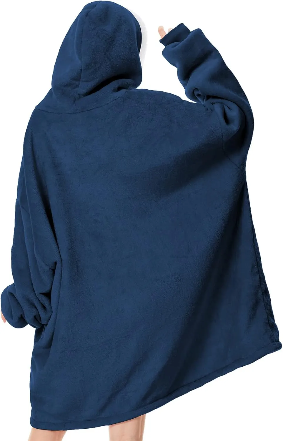 Century Star Wearable Blanket Hoodies for Women Men Sherpa Oversized Thick Cozy Fleece Soft Warm Adult Sweatshirt Hooded