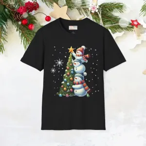 Chic Cozy Christmas Tree Tee