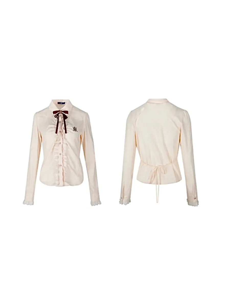 Chic Parisian Shirt & Bow Tie