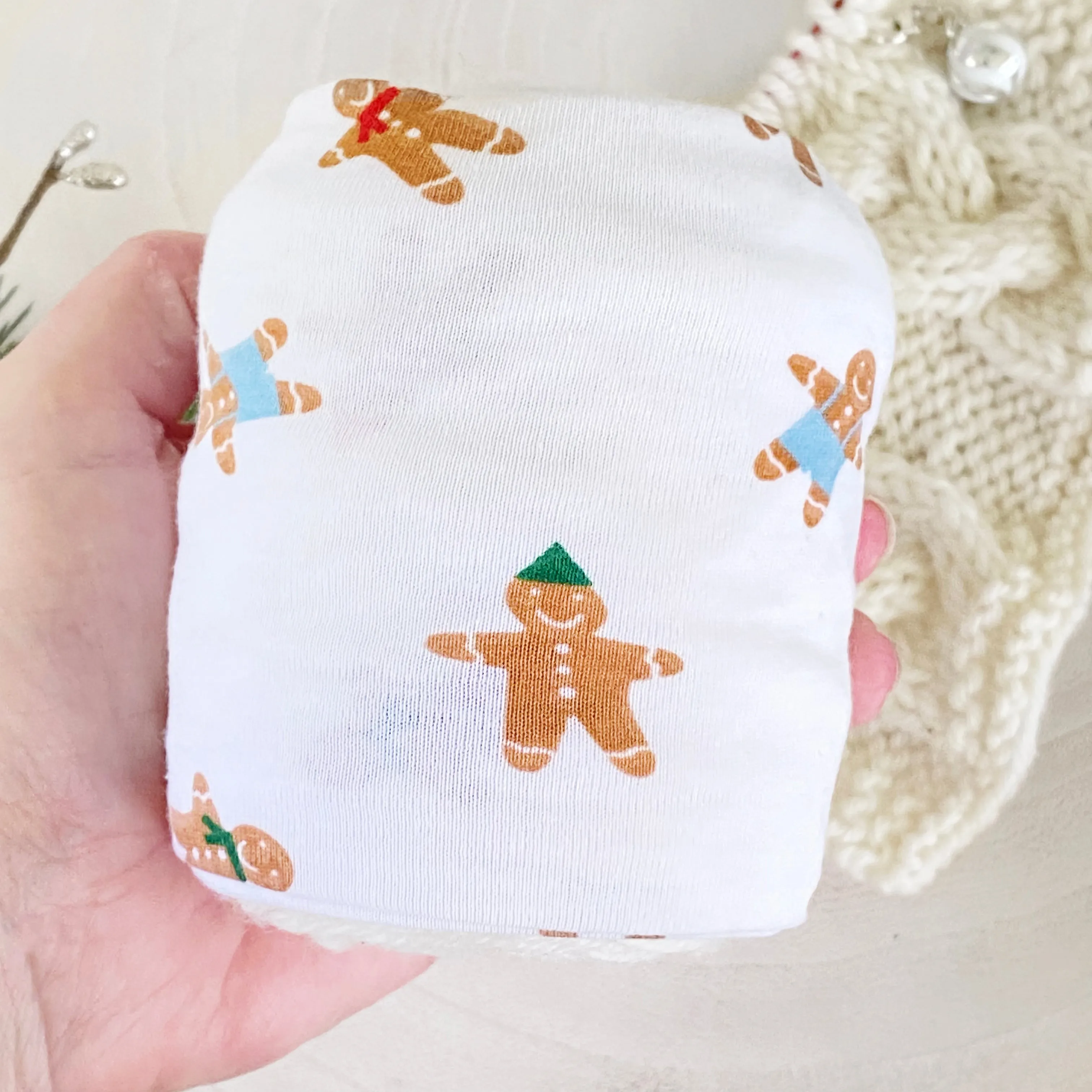 Christmas Gingerbread Man Skein Coat