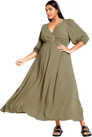 City Chic Women's Apparel Women's Daydream Maxi Dress