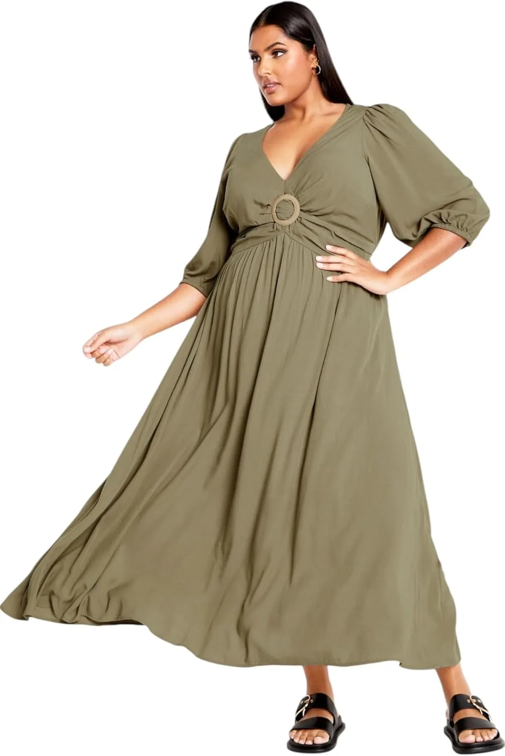 City Chic Women's Apparel Women's Daydream Maxi Dress