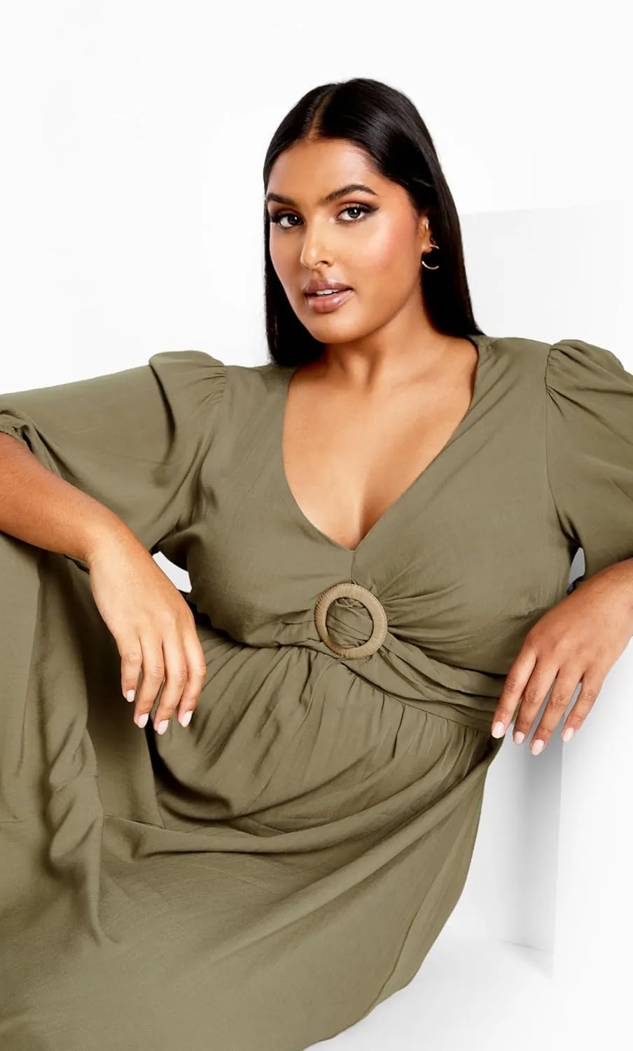 City Chic Women's Apparel Women's Daydream Maxi Dress
