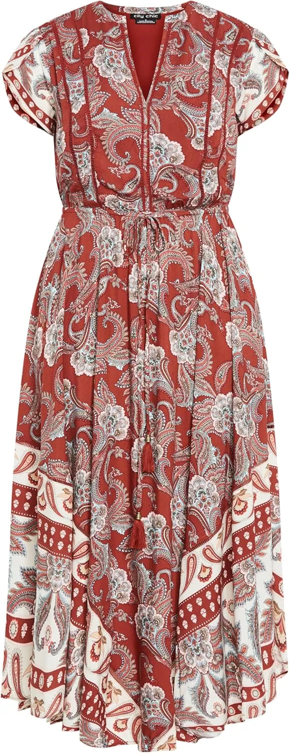 City Chic Women's Citychic Plus Size Maxi Lilah