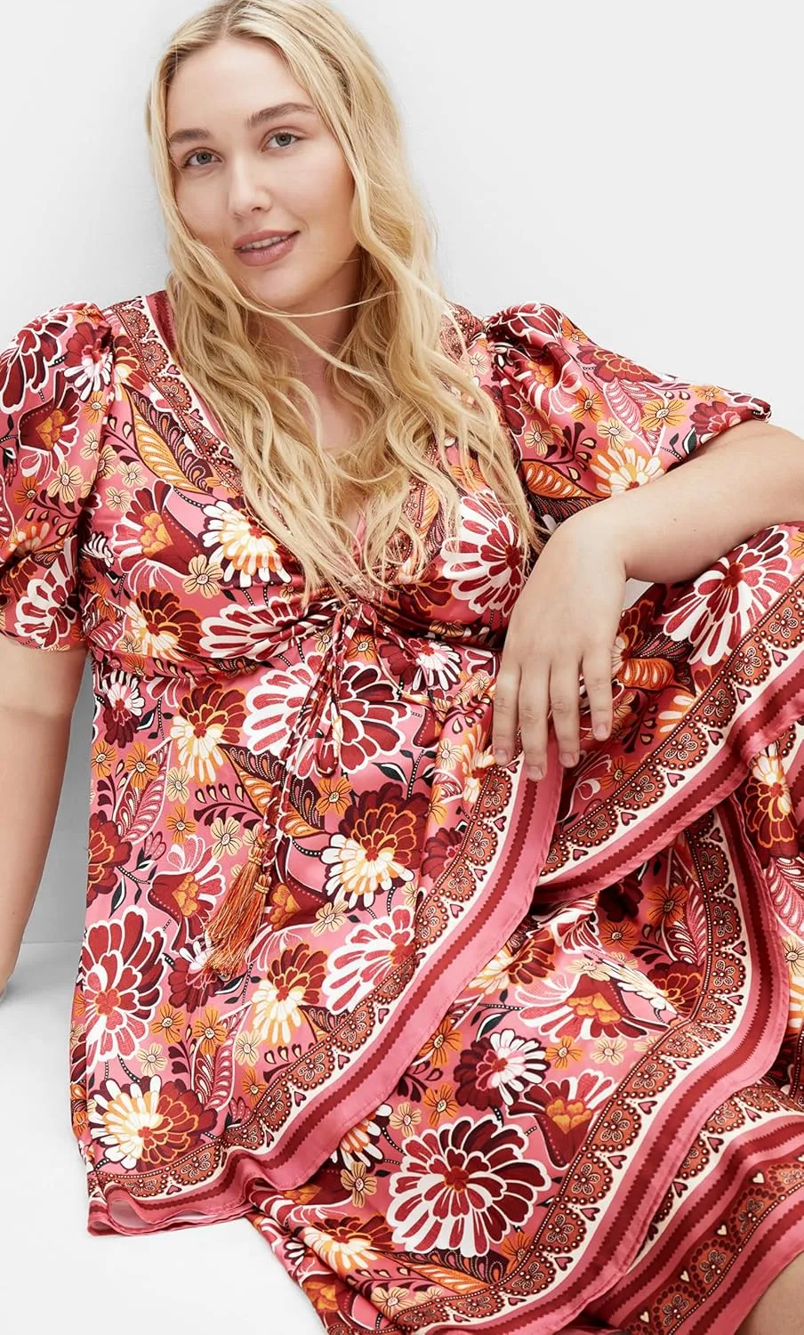 City Chic Women's Plus Size Drama Queen Dress