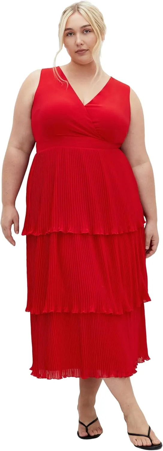 City Chic Women's Plus Size Dress-Marlowe Maxi