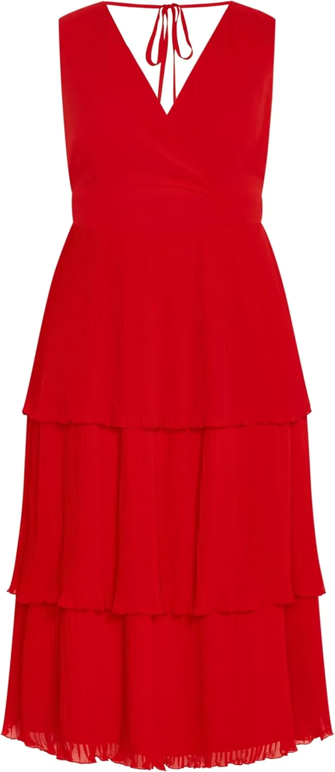 City Chic Women's Plus Size Dress-Marlowe Maxi