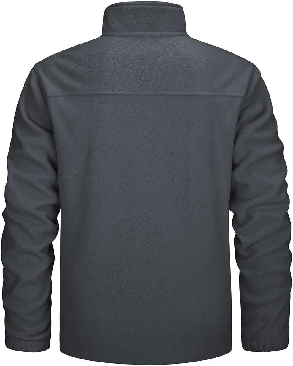 CRYSULLY Men's Fleece Tactical Military Jacket Winter Full Zip Warm Thicken Military Coats