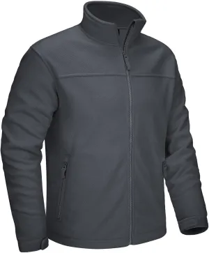 CRYSULLY Men's Fleece Tactical Military Jacket Winter Full Zip Warm Thicken Military Coats