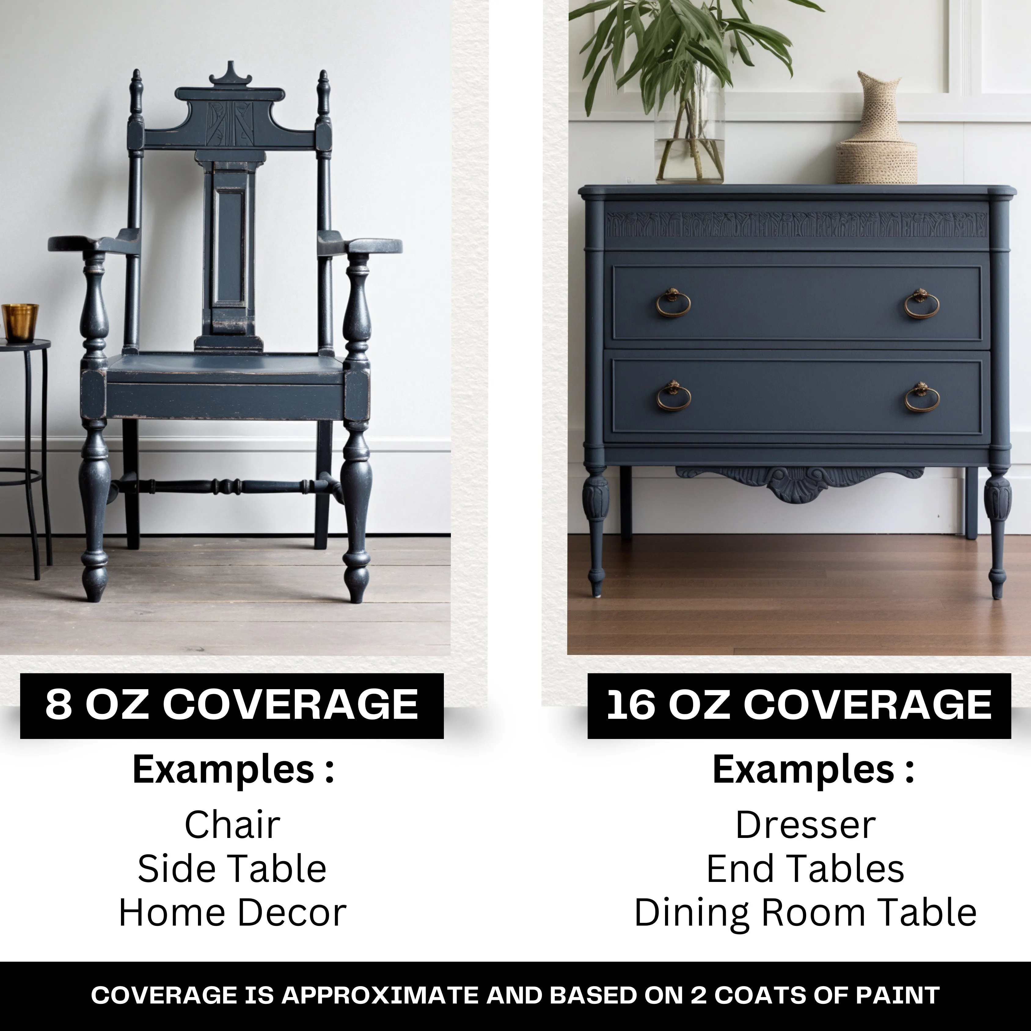 Dark Gray Chalk Paint  Metropolis - Clay and Chalk Paint