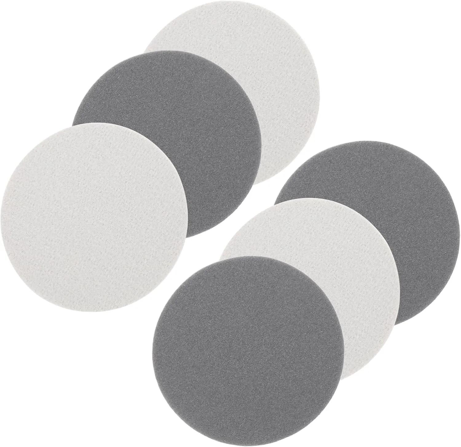 DOITOOL Professional Bowling Ball Polishing Pad 6-Piece Set Non-Abrasive Sandpaper Sponge