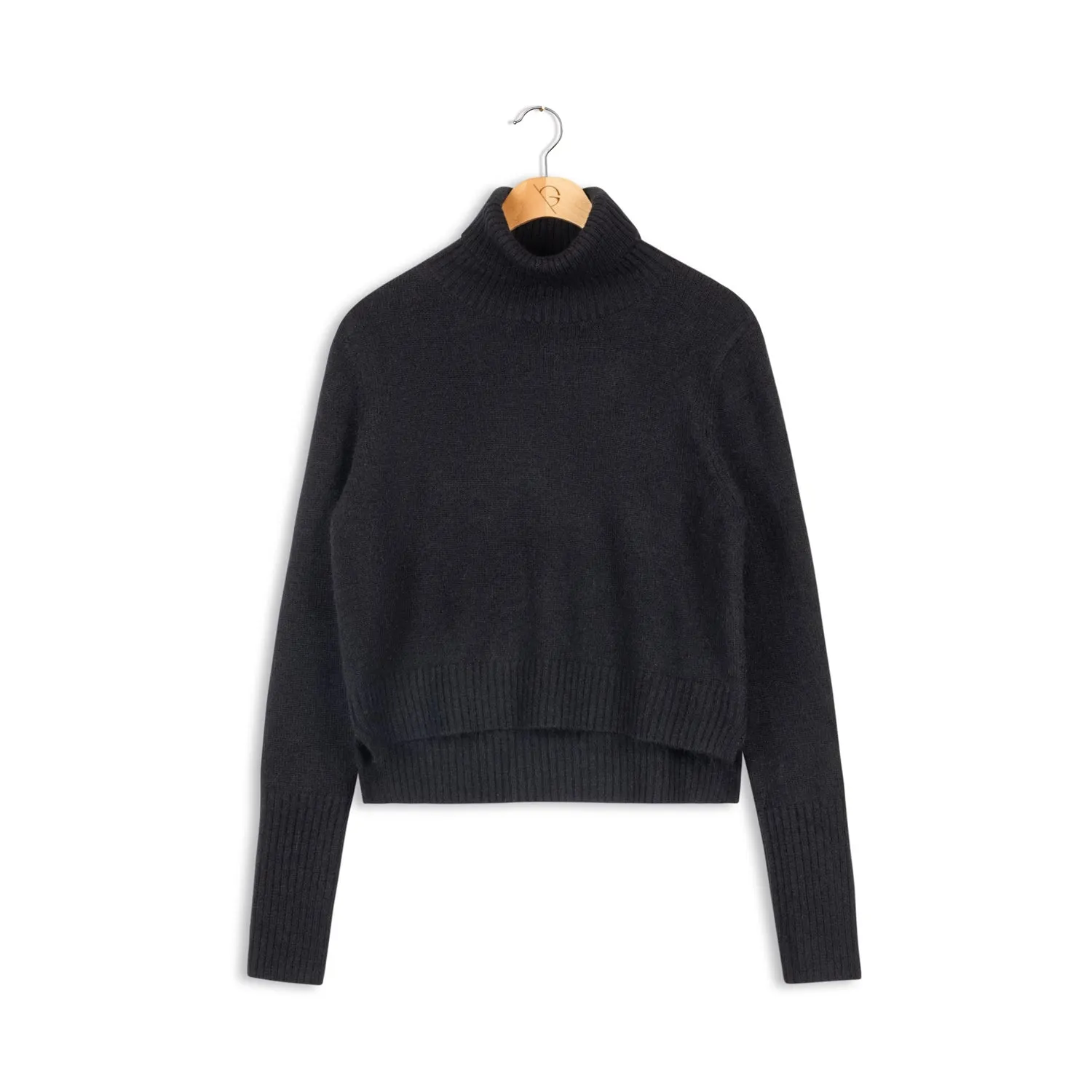 element turtleneck hi/low sweater