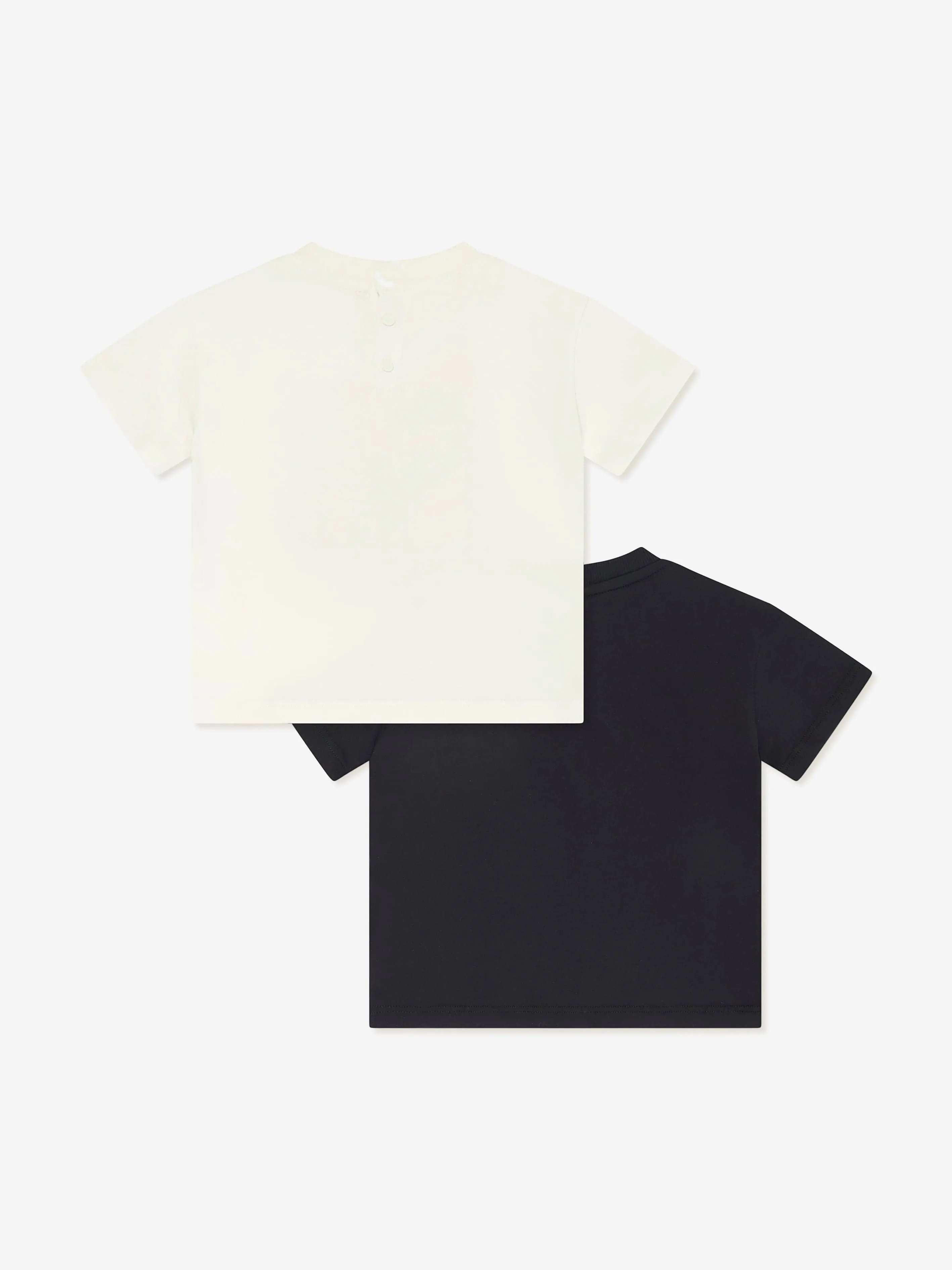Emporio Armani Baby Boys 2 Pack T-Shirt Set in Multicolour