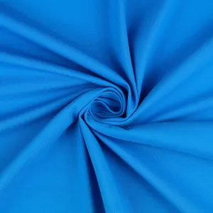 Essential Chic Turquoise Blue Plain Cotton Jersey Fabric