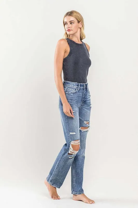 FLYING MONKEY 90'S Vintage Slim Straight Jean