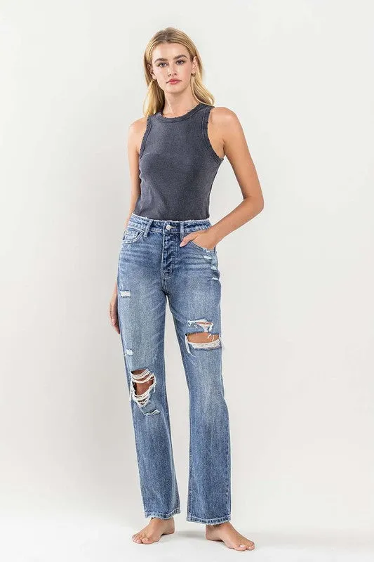 FLYING MONKEY 90'S Vintage Slim Straight Jean