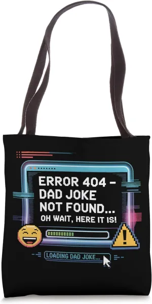 Geek Dad Nerd Funny Fathers Day IT professional Men Tote Bag