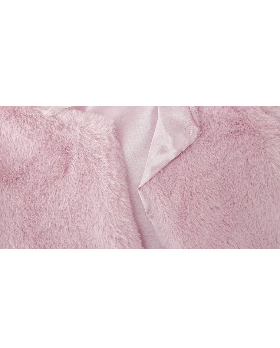 Girls Cozy Crewneck Bolero Cardigan