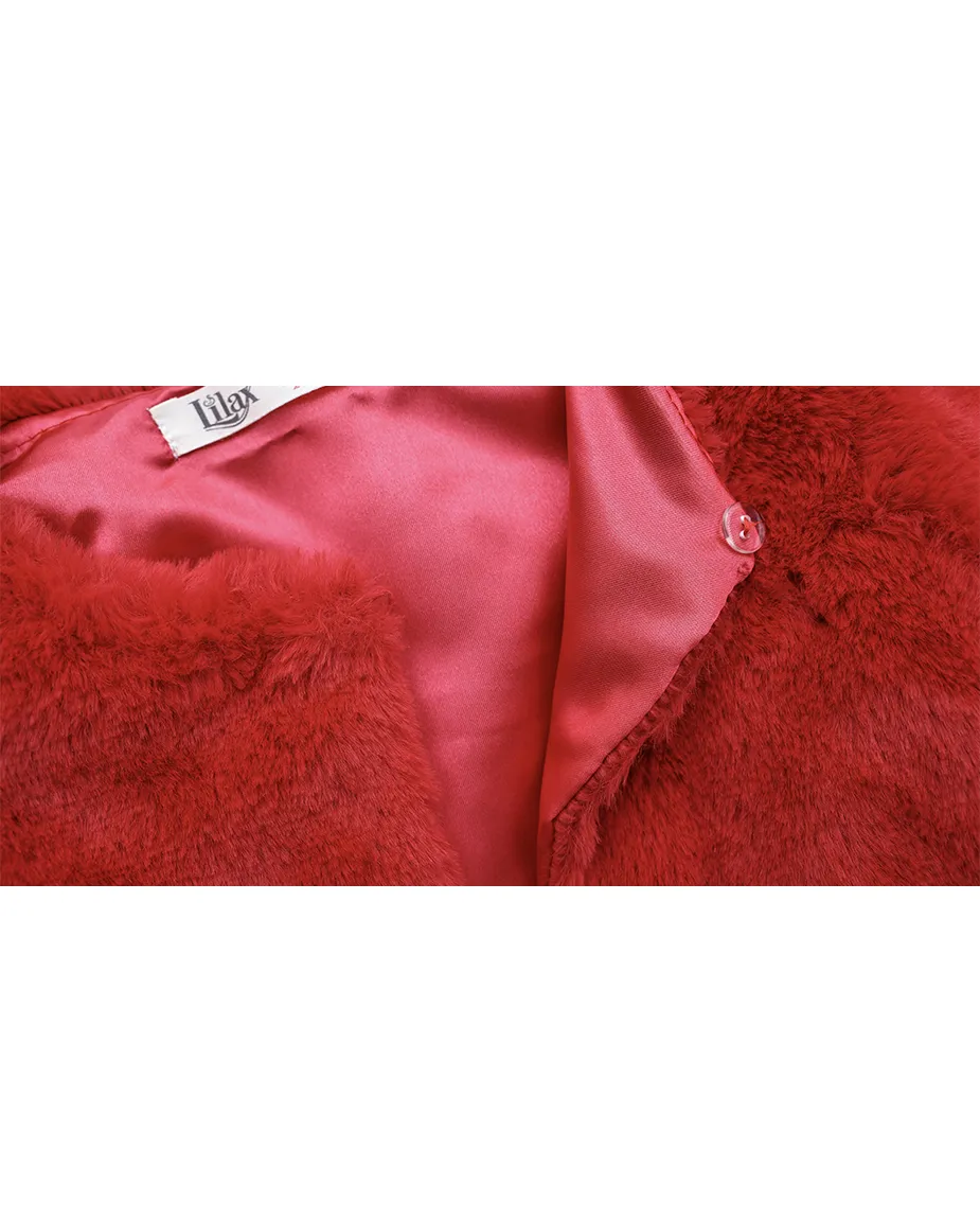 Girls Cozy Crewneck Bolero Cardigan