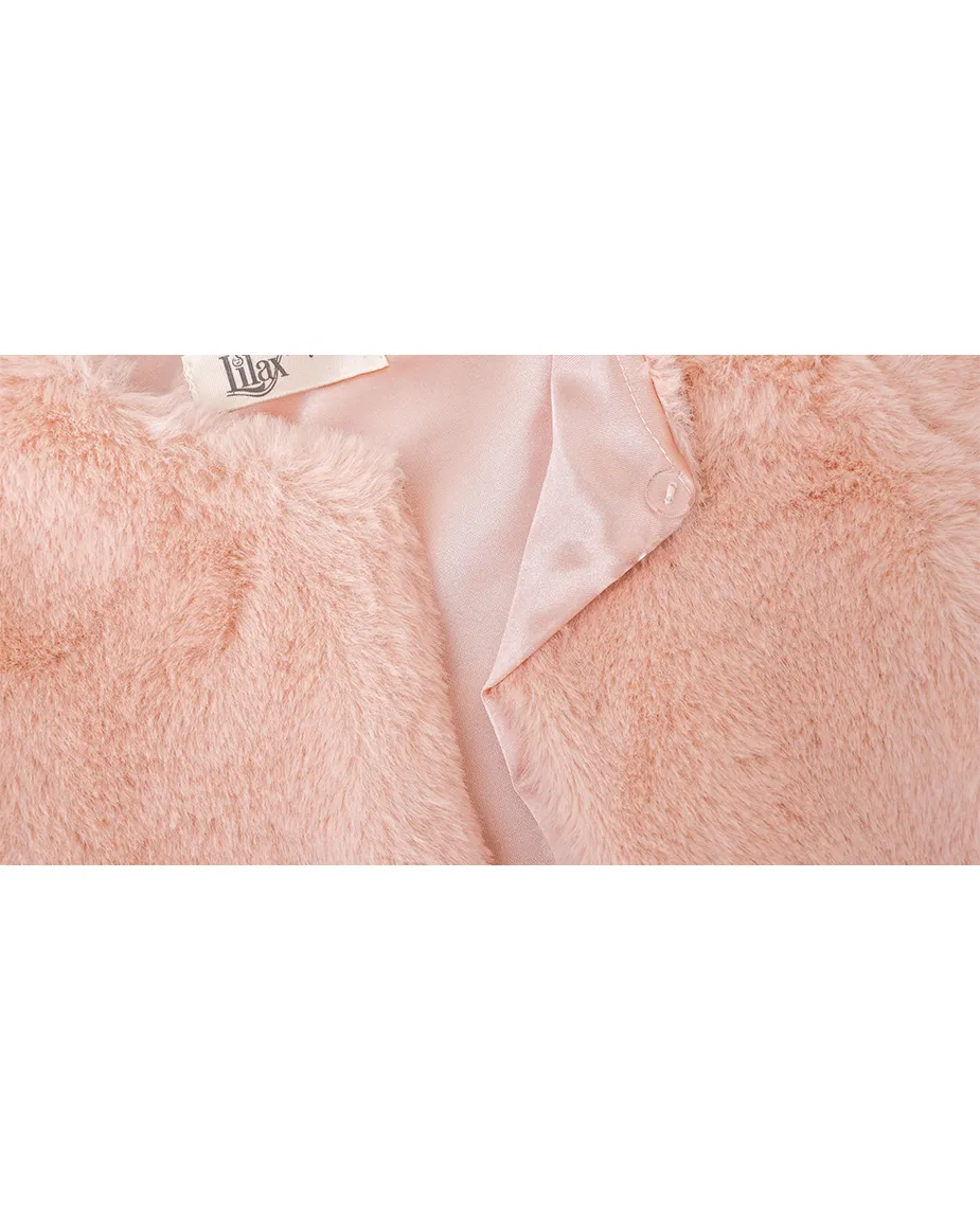 Girls Cozy Crewneck Bolero Cardigan