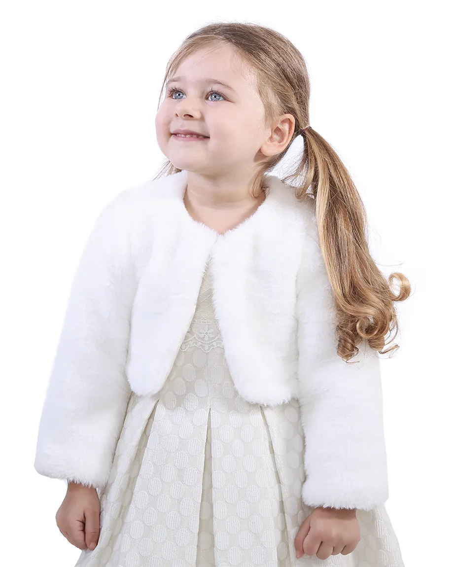 Girls Cozy Crewneck Bolero Cardigan