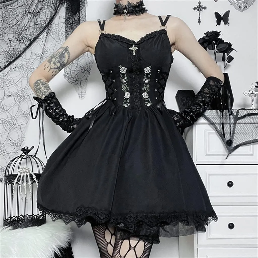Goth Dress for Teen Girls Juniors Or Women for Cocktail Evening Party