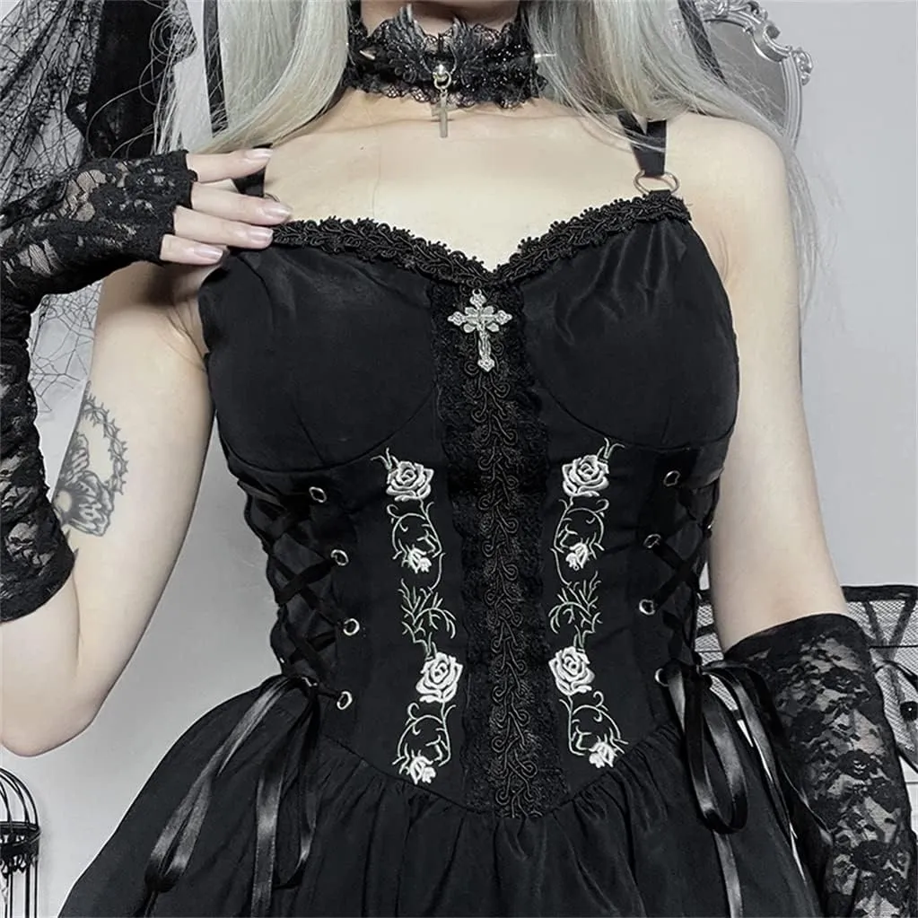 Goth Dress for Teen Girls Juniors Or Women for Cocktail Evening Party