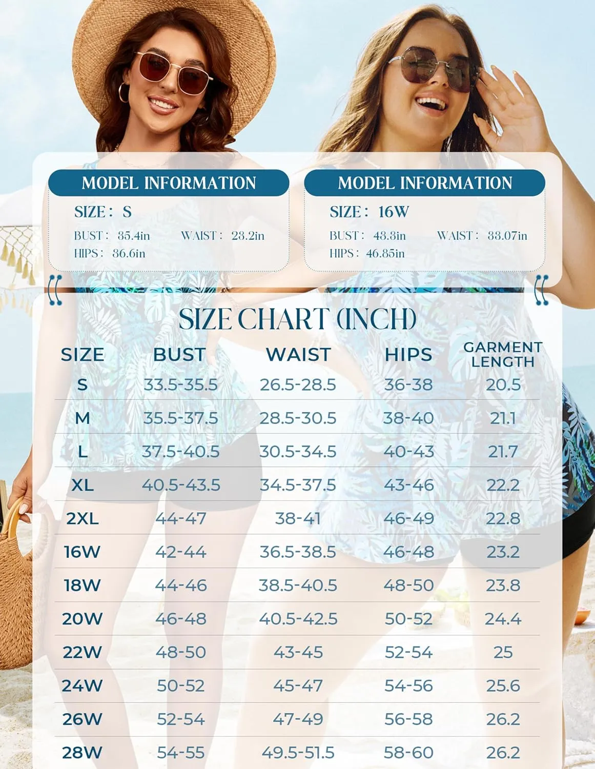 Hanna Nikole Womens Tankini Swimsuits 2 Piece Bathing Suit Flowy Ruffle Tankini Tops with Swim Shorts