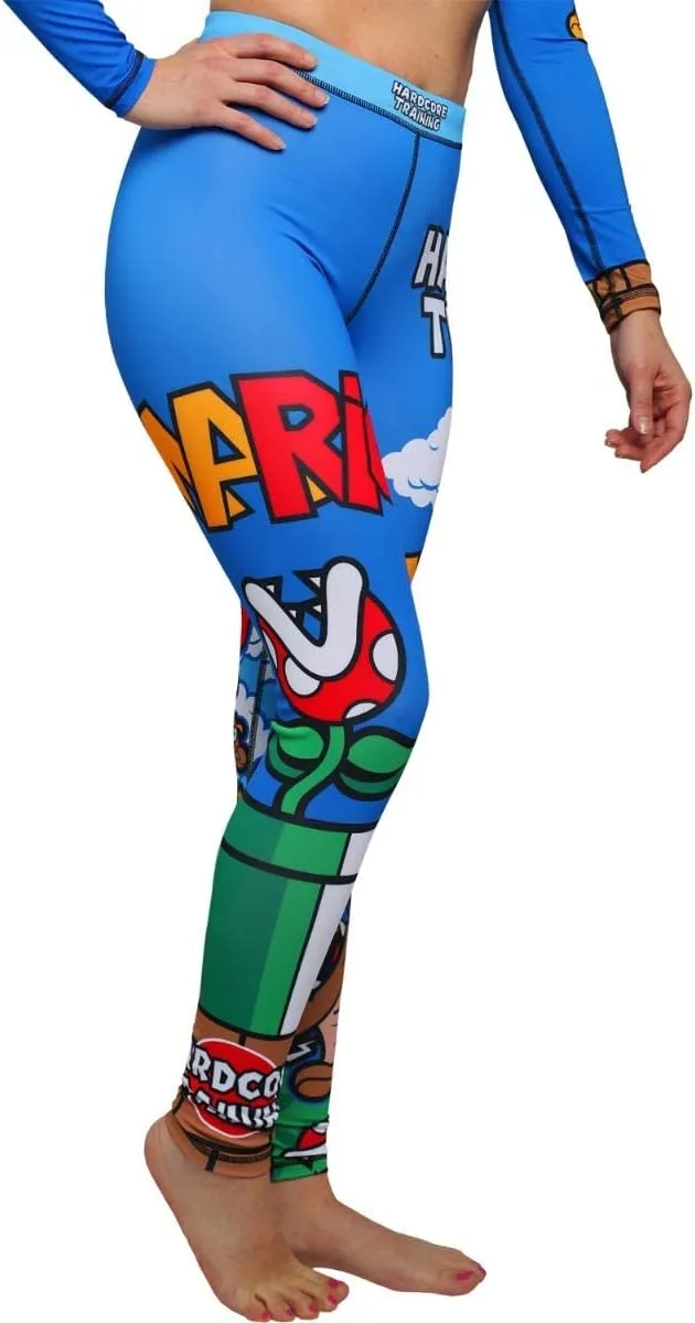 Hardcore Training Leggings Women Compression Pants Fitness Yoga Pilates Gym Running No Gi Base Layer