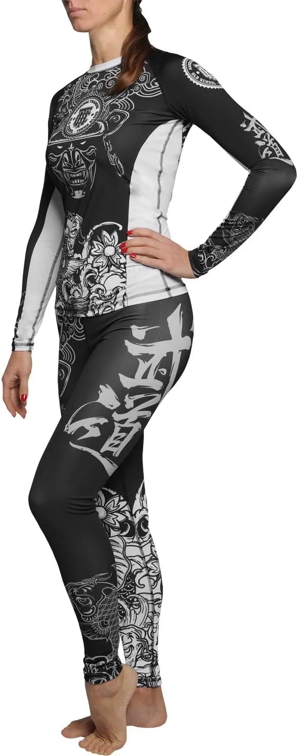 Hardcore Training Leggings Women Compression Pants Fitness Yoga Pilates Gym Running No Gi Base Layer