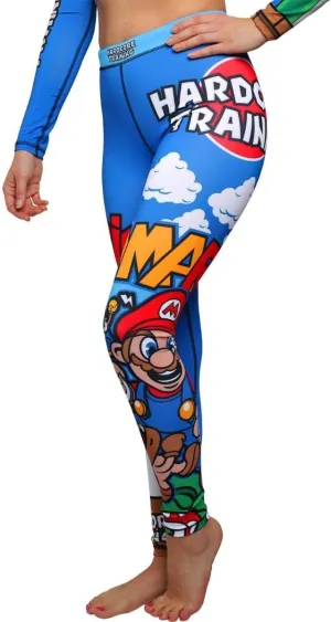 Hardcore Training Leggings Women Compression Pants Fitness Yoga Pilates Gym Running No Gi Base Layer