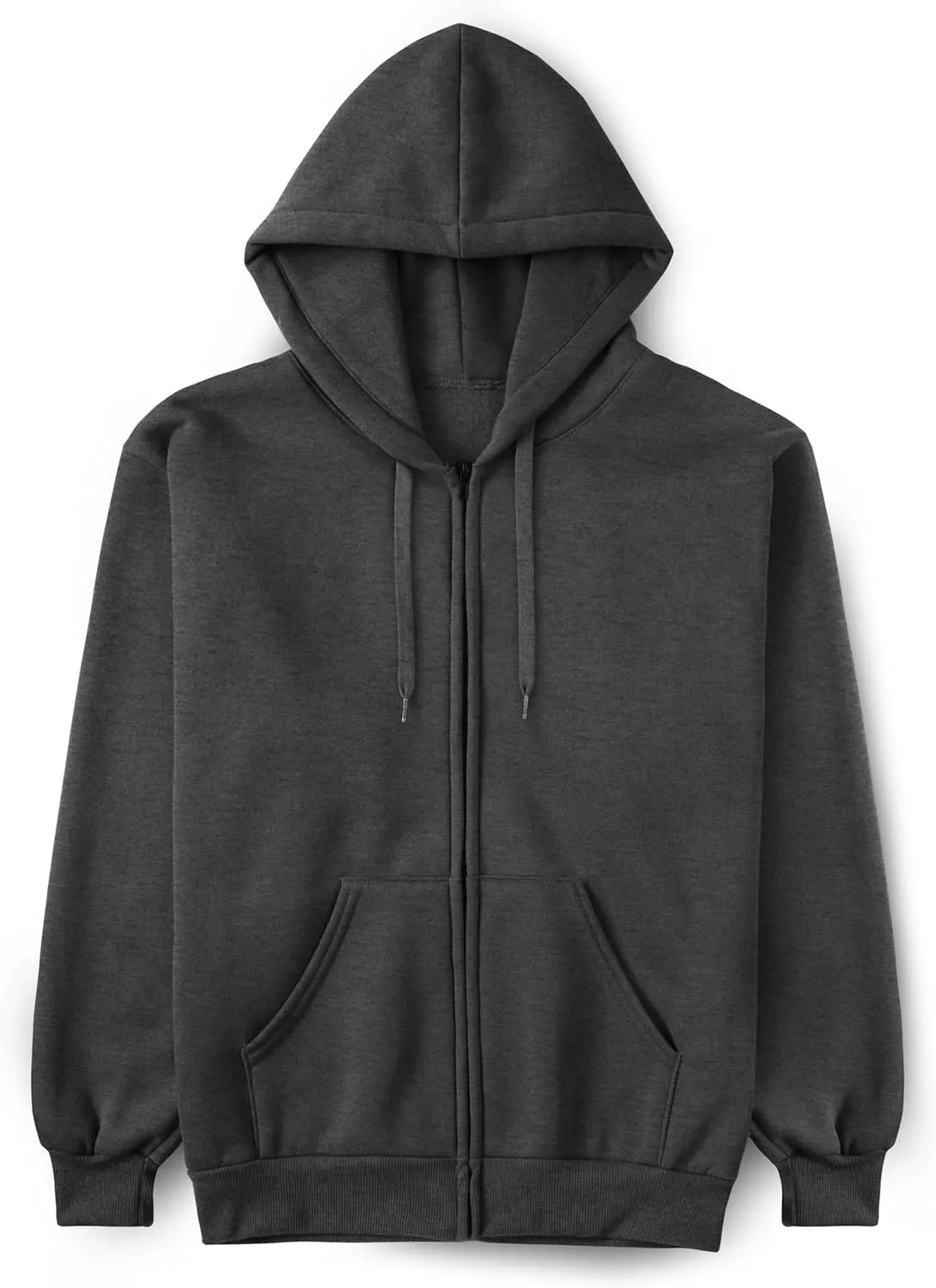 Hat and Beyond Womens Ultimate Heavyweight Zip Up Hoodie Jacket Loose Fit Essentials Fleece Oversized Outerwear XS-5XL