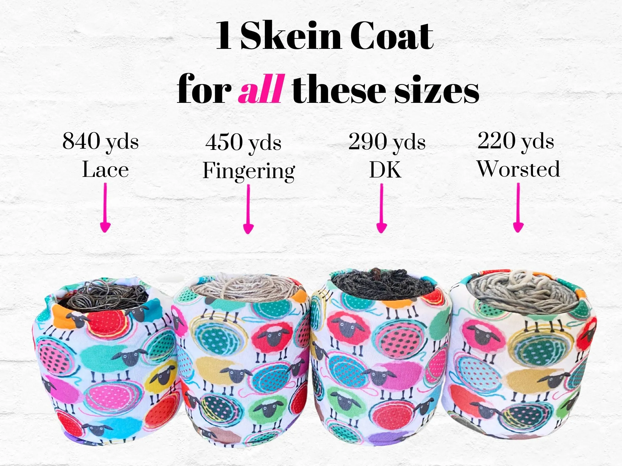 I Crochet Therefore I Swear Skein Coat