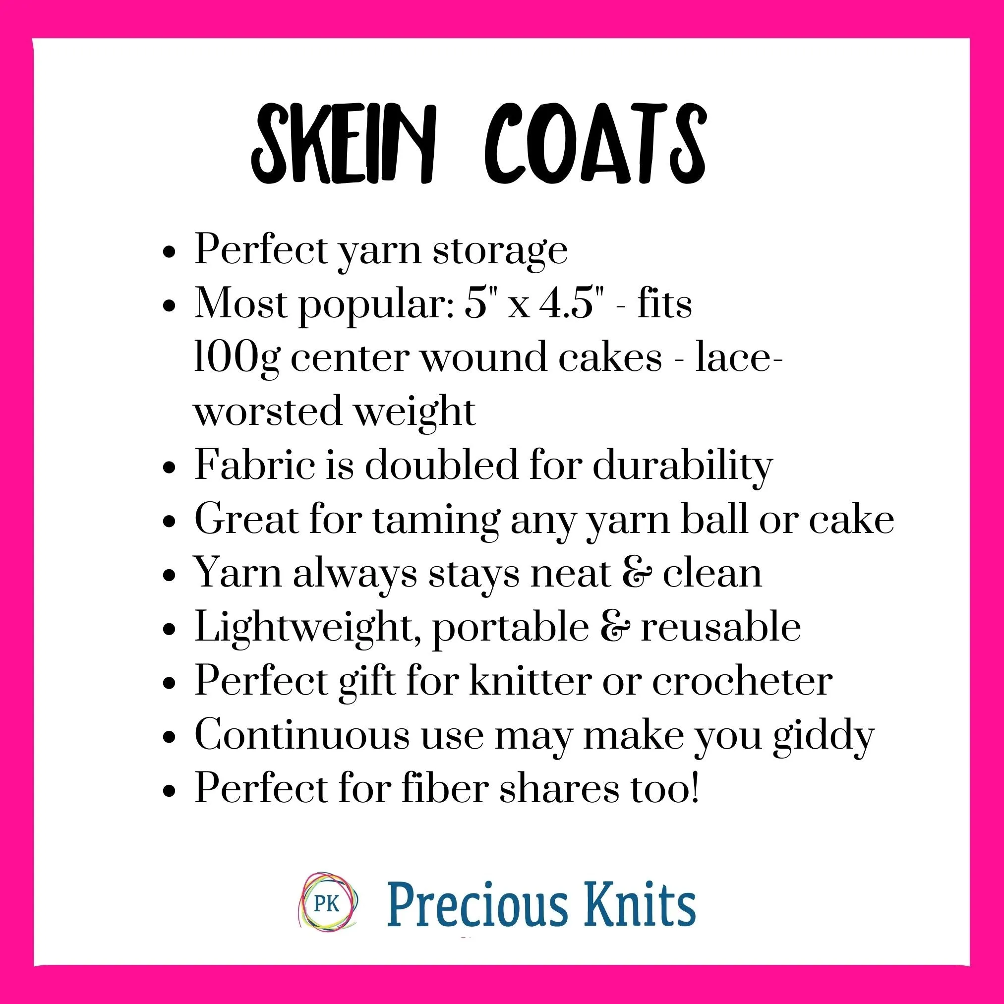I Crochet Therefore I Swear Skein Coat