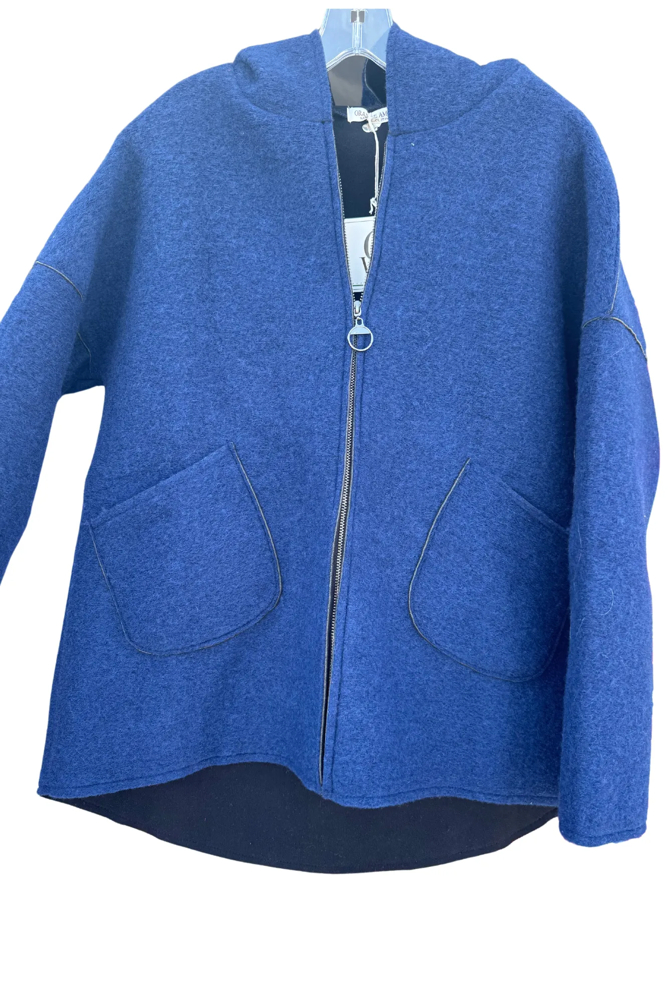 Jacket Wool High Low