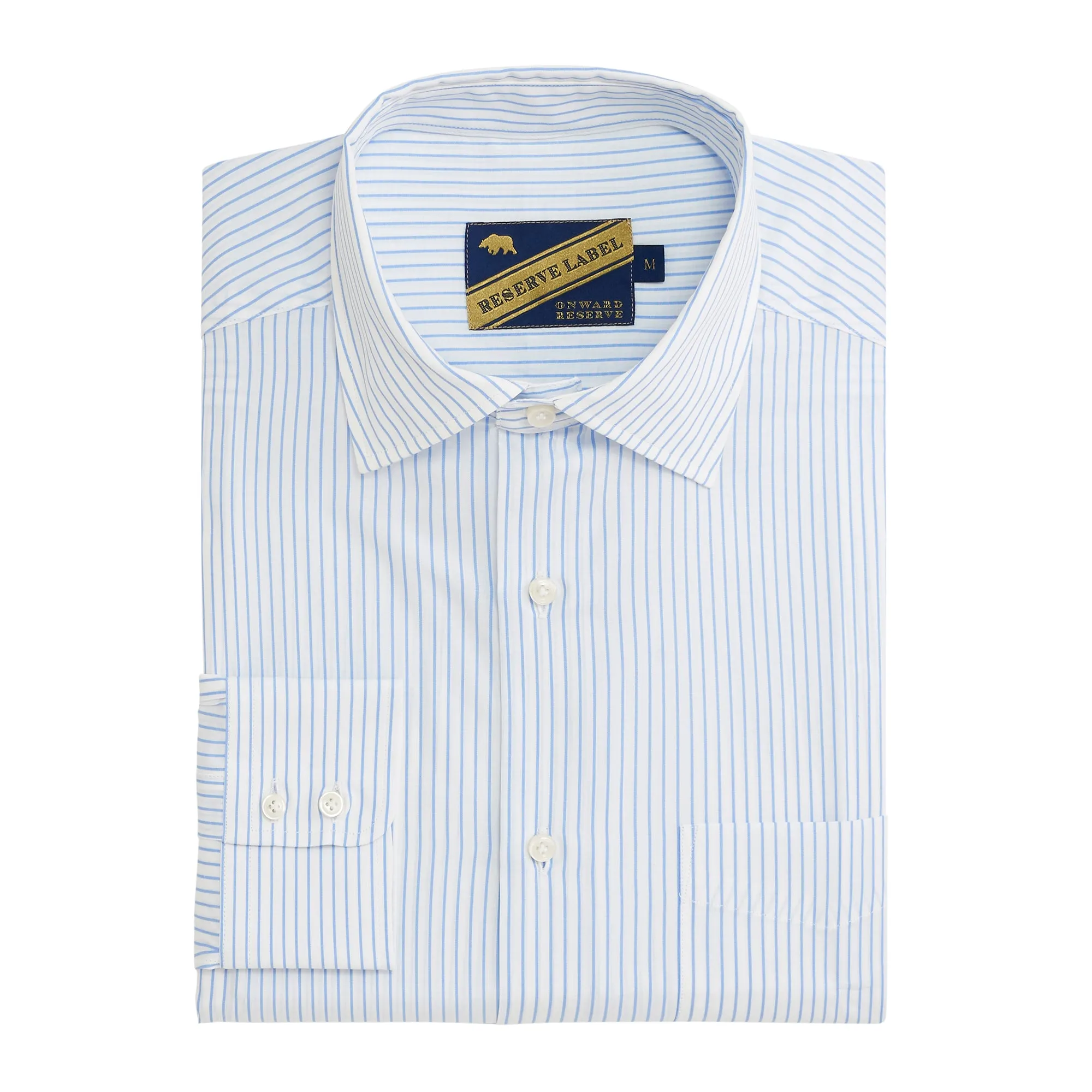 Lake Stripe Reserve Spread Collar - Open Air